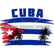 Cuba Drapeau Couleurs Palmiers Pays Bleu Blanc Rouge Cubain Image Voyage  Terre Illustration Terre Graphique SVG PNG JPG Fichiers De Coupe Conception  Dimpression - Etsy Canada