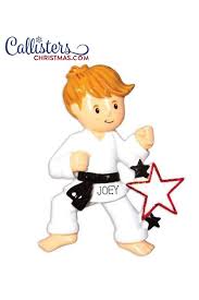 Martial Arts Karate Boy Ornament Karate Boy Martial Arts Karate