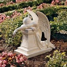 Design Toscano Angel Of Grief Monument Garden Statue Garden Art Sculptures Memorial Statues Angel Statues