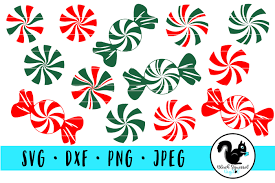 Please, feel free to contact me for custom files. Red And Green Peppermints Candies In Wrappers Svg 384497 Svgs Design Bundles