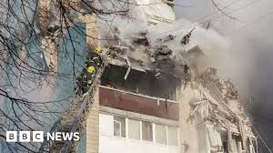Deadly Russian Strikes Hit Western Ukraine Killing 25