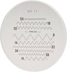 Spi 1 Inch Diameter Optical Comparator Chart And Reticle 06555114 Msc Industrial Supply