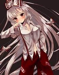 mokou 東方 かわいい 藤原妹紅 可愛いアニメガール