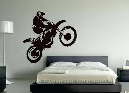 Motocross Wall Decal Dirt Bike Decor Motocross Decor Dirt Etsy Bike Room Dirt Bike Room Motocross Decor