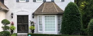 If your home is an earth tone, stick with another earth tone for your shutters like brown, deep green, olive, or reddish orange. Painted Brick Stucco And Siding Before After Patsy Overton Interiors