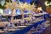 Birthday Party Blue And Gold Decorations