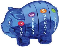 Pearhead™ large ceramic polka dot piggy bank in pink/gold. Top 10 Fun Piggy Banks For Kids Sheknows