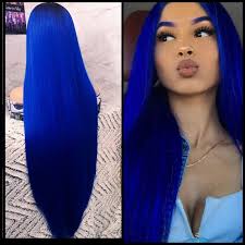 Human Hair blended lace front wig