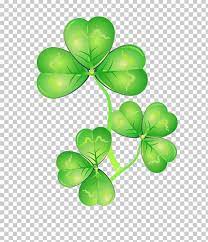 Saint Patricks Day Clover Png Background Green Badge Clover Vector Flowers Gift St Patricks Day Ribbon Png Clip Art