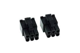 Bisher hatte ich ein 300w bequiet netzteil in meinem rechner. Phobya Vga Power Connector 6pin Stecker 4 Eckig Inkl 6 Pins 2 Stuck Black Connector Kabel Aquatuning Germany