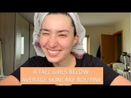 My Deep Cleanse Skincare Routine || A Tall Girls Guide during Quarantine ||  Rhiannon Stevenson