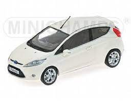 The Ford Fiesta 2008 White Is A Diecast Model In 1 43 Scale And Is Part Of The Minichamps Road Car Collection Diecast Diecast Cars Diecast Model Cars