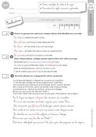 Dans chaque phrase, souligne le verbe. Epingle Sur La 5eme