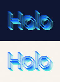 Download Holo Text Effect Graphicburger