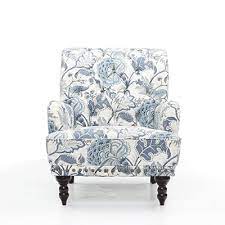 chas indigo blue floral armchair pier 1 imports blue chairs living room balcony table and chairs blue sofa chair