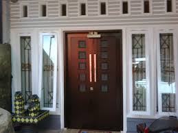 Foto rumah kayu jati minimalis. Pintu Rumah Kayu Jati Minimalis Furniture Jati Jepara