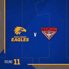 Information for west coast eagles v essendon info. Afl Round 11 West Coast Eagles V Essendon
