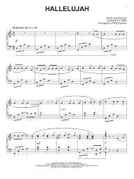 Download Piano Solo Sheet Music To Hallelujah By Leonard Cohen And Print It Instantly From Sheet Music D Hallelujah Sheet Music Digital Sheet Music Sheet Music