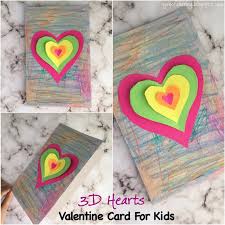 Maybe you would like to learn more about one of these? 3d Hearts Valentine Card For Kids The Joy Of Sharing