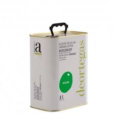 Bidon D Huile D Olive 3 L Deortegas Ecologico Picual Cincolivas