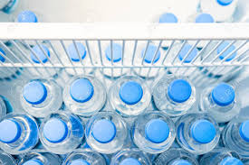 Then pop it in the fridge to keep it cool. Rows Of Many Transparent Plastic Bottles With Drinking Water Stock Photo Picture And Royalty Free Image Image 127879507
