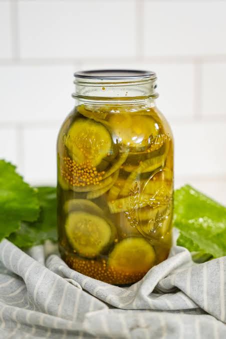 Refrigerator Bread And Butter Pickles Recipe (+ Canning Instructions)