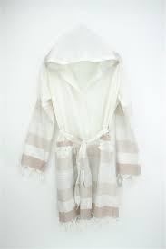 Pestemal Bornoz Stripe Bej Beyaz Gri Moda Stilleri Bej Gri