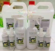 100ml 500ml 5000ml 一起来报到确诊感染人数一直飙升 消毒液的订单又增加了 大家一起抗疫 遵守sop 记得 照顾好自己和家人 口罩一定要戴 消毒液也一定要随身携带 luckylime 幸运泰国柠檬沐浴露