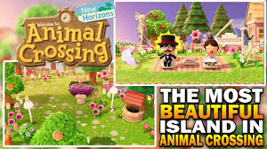 The Most Beautiful Island In Animal Crossing New Horizons Animal Crossing Star Island Island Tour