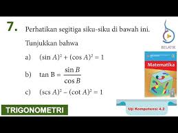 Kunci jawaban pkn kelas 7 halaman 139 semester 2. Uji Kompetensi 4 2 No 7 Buku Matematika Sma Smk Halaman 139 140 Pembuktian Rumus Dasar Trigonometri Youtube