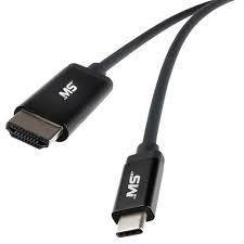 Mobilespec 6 Ft Usb C To Hdmi Video Adapter Cable Mbs05103 The Home Depot