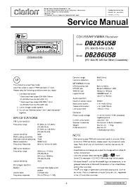 You can either track down a wiring diagram for that specific make, model, and year, or you can grab an inexpensive multimeter, which is an essential tool for diy car. Diagram Wiring Clarion Diagram Db285usb Full Version Hd Quality Diagram Db285usb Diagramqr02 Dbblog It