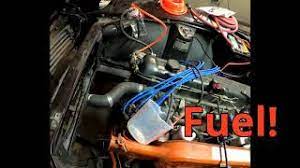 We can check fuel pump amperage with an ammeter in series with the power supply. Testing The Mechanical Fuel Pump Youtube