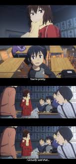 Boku Dake Ga Inai Machi Erased Satoru Fujinuma Kayo Hinazuki Anime Funny Anime Anime Shows