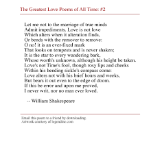 Let Me Not To The Marriage Of True Minds Admit Impediments Wise Words For Those That Would Fol Poems By William Shakespeare Best Love Poems Great Love Poems