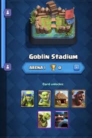 Or warms it up, depending on whether you've had the privilege of getting this epic ranked card in your deck. Clash Royale The Road To Legendary Arena Goblin Stadium 148apps