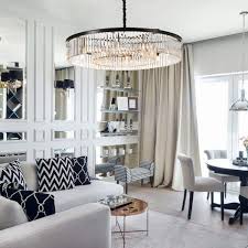 Meerosee Crystal Chandeliers Modern Chandelier Island Lighting 12 Lights Raindrop Pend Living Room Light Fixtures Living Room Color Schemes Living Room Kitchen