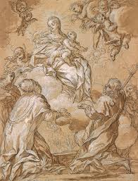 Giovanni Francesco Romanelli Francesco Drawings Beautiful Art