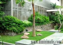 Justru, taman merupakan salah satu eksterior terpenting. Taman Rumah Minimalis Modern Dan Tips Merawatnya