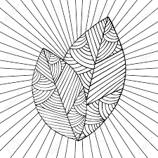 A must see for all coloring page fans. Adult Coloring Book Page Design With A Picture Of A Leaf Coloring Book Page For Adult Vector Illustration In The Style Of Zentangle Doodle Ethnic Tribal Design Royalty Free Cliparts Vectors And