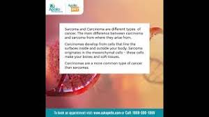 Carcinomas tend to spread through lymph fluid and blood, most frequently to nearby lymph nodes, liver, and bone, but they can also spread to the lung. What Is The Difference Between A Sarcoma And Carcinoma Apollo Hospitals Youtube