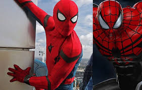 Both logos are fully designed and look legit. Spider Man S New Suit In Spider Man Far From Home Has Leaked