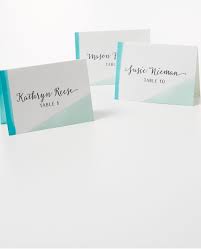 Stamp the names on the cards, or if you have pretty handwriting you. Diy Wedding Seating Cards And Displays Martha Stewart