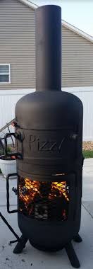 An outdoor fireplace and an oven, you can enjoy a fire and cook your dinner at the same time. How To Build A Chiminea Pizza Cooker Askforney