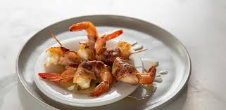 Chuck S Shrimp Brochettes Recipe Shrimp Brochette Food Network Recipes Brochette Recipe