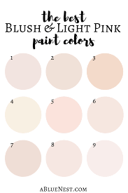 Best Blush Pink Paint Colors Orc Week