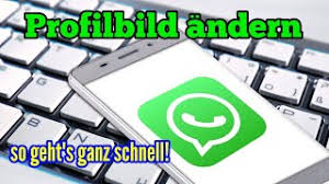 Dafür gehst du so vor: Whatsapp Profilbild Andern Oder Neues Bild Hochladen Anleitung Youtube