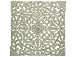 Wandbild Wanddekoration Wand Deko Holz Ornament Vintage Weiss Bohemian Chic Waysens Die wohnungseinrichtung wird dementsprechend genau ausgewählt.