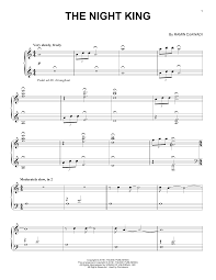 Check spelling or type a new query. Ramin Djawadi The Night King From Game Of Thrones Sheet Music Download Printable Film Tv Pdf Piano Solo Score Sku 420316