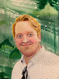 Portrait of my 3rd born son. He is a bit self conscious so I thought I  would get your feedback before showing it to him.